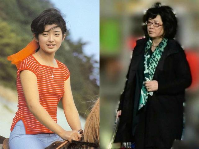 60岁日本天后山口百惠近照,颜值身材变化大,冻龄女神正优雅老去