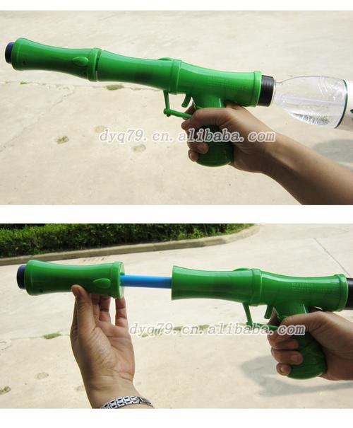 环保水枪 塑料经典水枪大号 夏天必备 戏水沙滩可乐矿泉水瓶适用