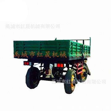 农用半挂拖车现货 液压自卸拖车 拖拉机车斗 1.5吨车斗 红日拖车