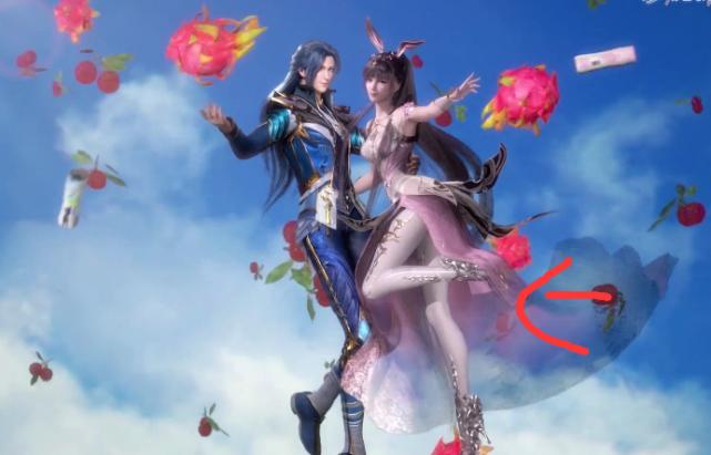 斗罗大陆小舞新装扮有多贵?放大五倍后,长裙上的蓝银