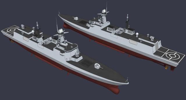 我国全新背靠背相控阵雷达上舰测试,054b型护卫舰开工在即?