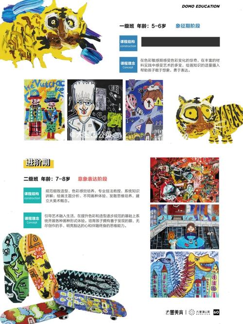 大墨蒲公英3-16岁美术课程体系 特色课程_蒲公英_美术