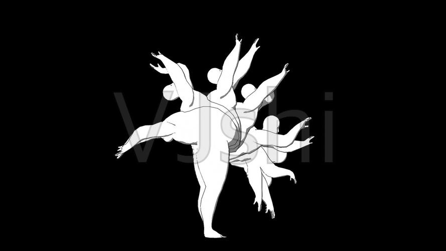 抖音舞蹈学生下腰动作_1920x1080_高清视频素材下载
