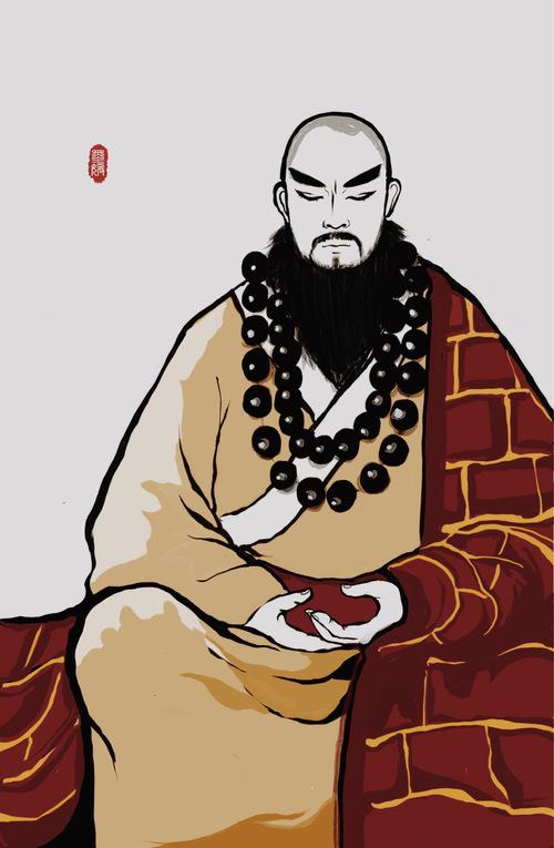 鲁智深浙江坐化(涂鸦)