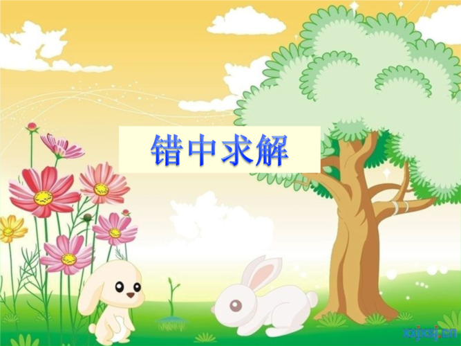 第21讲错中求解.ppt