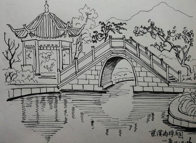 旅途风景速写