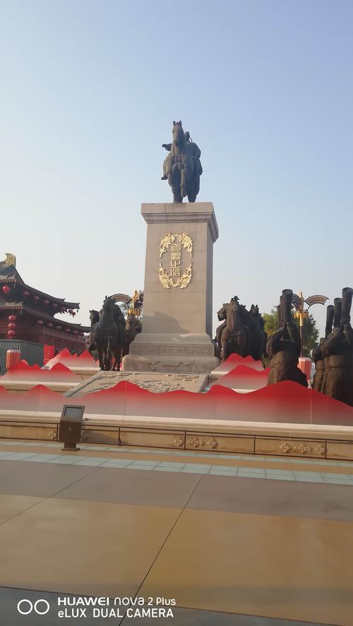 贞观上将雕像