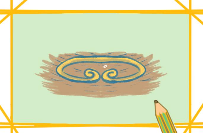 西游记的紧箍上色简笔画图片教程