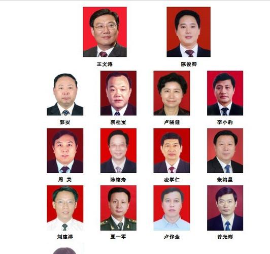 中国江西省南昌市人民政府主要是那些领导?