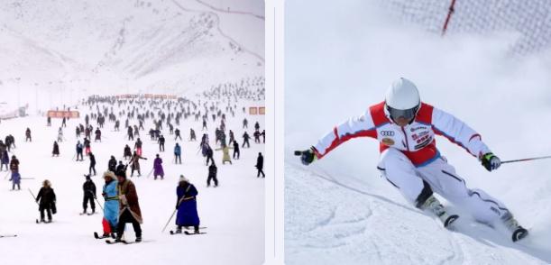 685月9日,2021-2022国际雪联越野滑雪fis积分系列赛(阿勒泰站)在