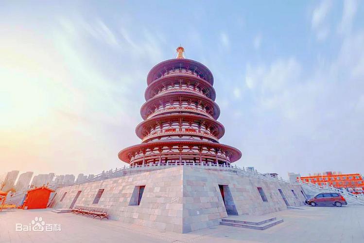 (位于武周洛阳紫微城内佛堂的中国通天塔)