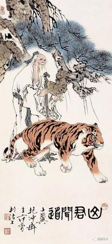 范曾画作——模式化的标本