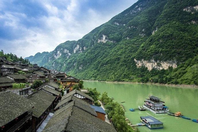 重庆龚滩古镇酉阳土家族苗族自治县境内