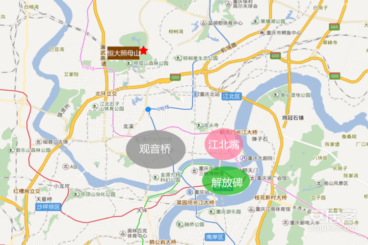 公园环绕居住区,恒大照母山周边配套详解