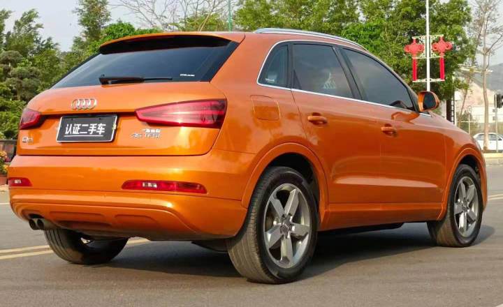 东莞二手奥迪q3 2013 款 35 tfsi 进取型 橙色 - 小猪