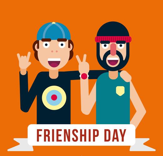 含jpg预览图,关键字:friendship day,丝带,友谊,男子,国际友谊节,朋友