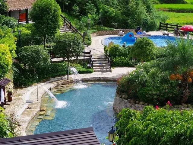 西溪森林温泉度假村1间1晚早餐独立温泉池无限次温泉游泳池