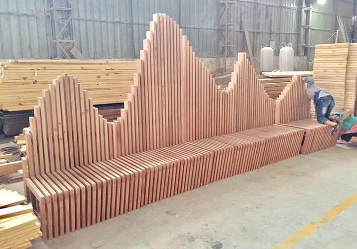 异形景观坐凳 户外坐凳 园林景区休闲座椅