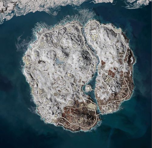 绝地求生更新:雪地地图上线,新步枪,滑雪橇和新界面来