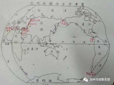 一捧绿豆,一堆纸屑甚至几个跳动的线条就可以勾勒出七大洲四大洋的"