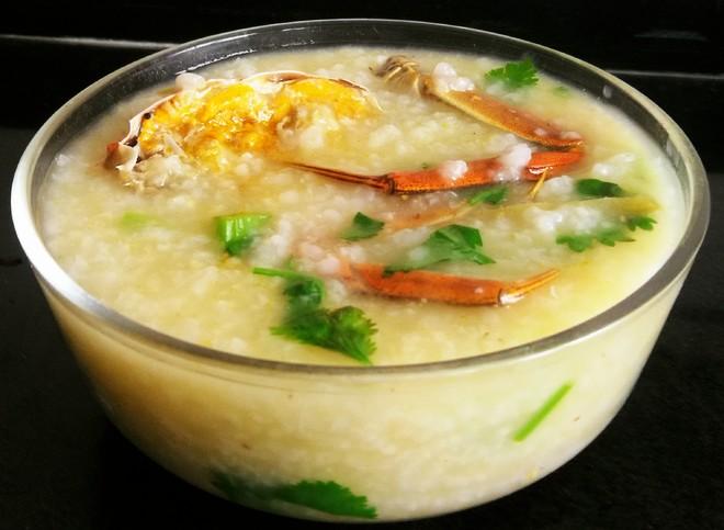 大闸蟹粥