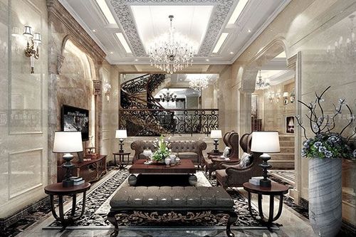 欧式风格别墅装修效果图