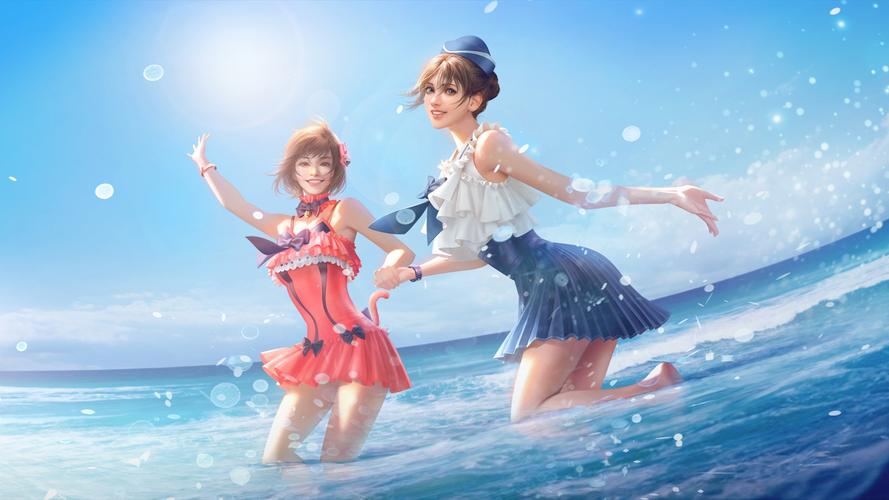 海滩夜玫瑰(野玫瑰[doge])