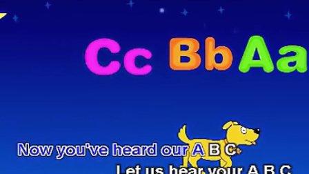 英语儿歌卡拉ok  abc song