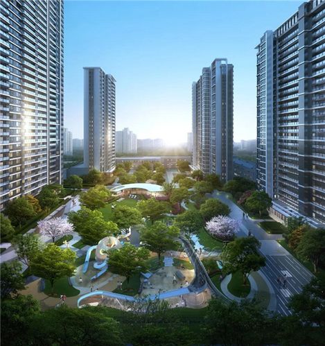 龙湖·天玺|园林景观效果图