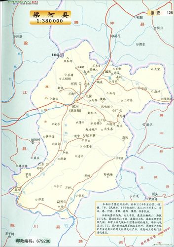 梁河县地图