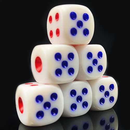 骰子麻将色子骰盅筛盅亚克力筛子实用塞子套装酒吧ktv夜店用品