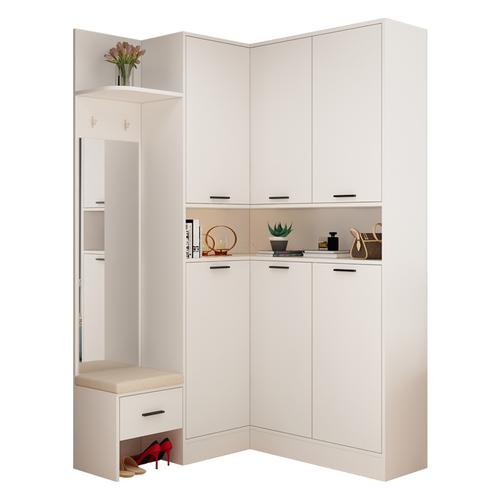 简约进门门厅拐角现代玄关转角鞋柜鞋柜