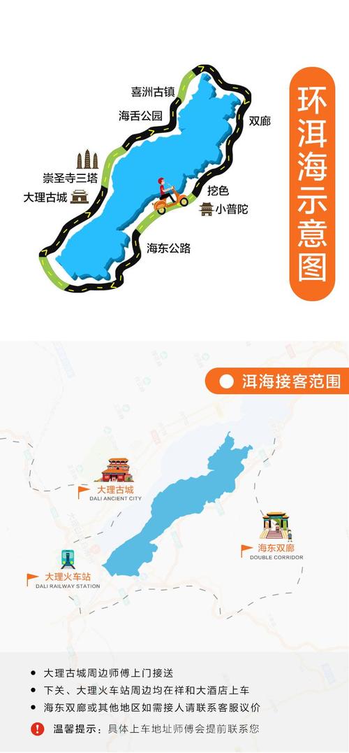 云南大理 洱海一日游纯玩吉普车旅拍游船骑行双廊4-8人小团旅游跟团游