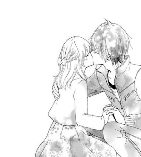 漂亮的黑白情侣插画图片分享 - 插画图片_插画师_插画