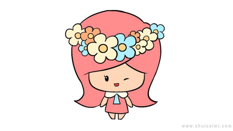 十二星座q版萌图处女座简笔画怎么画十二星座q版萌图处女座简笔画简单