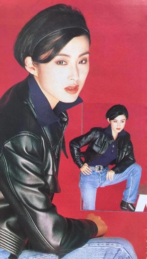 一代女神赵敏张敏年轻时港风穿搭新潮又气质看完发现她真迷人
