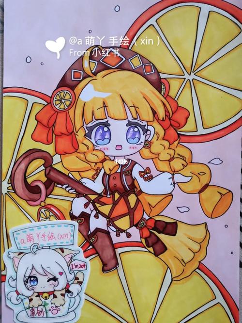 迷你世界秋果原创画画的日常儿童简笔画教程_绘画_迷你世界_马克笔