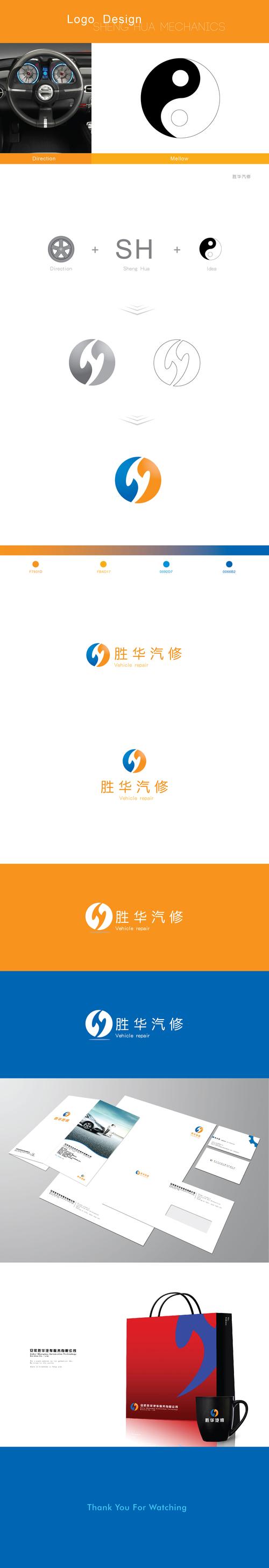 汽修品牌logo, 历时17天 改稿6次 希望能与