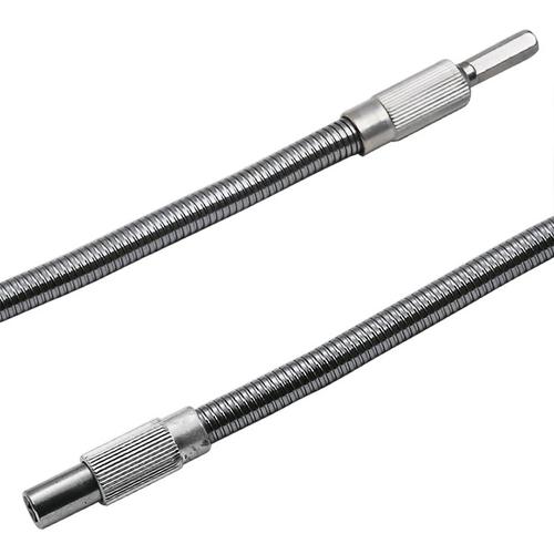 充电钻电动螺丝刀批头专用多功能金属软轴工具 延长棒软管30cm