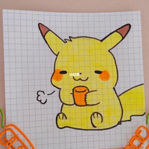皮卡丘简笔画_简笔画_皮卡丘_教程_简笔画教程_文化