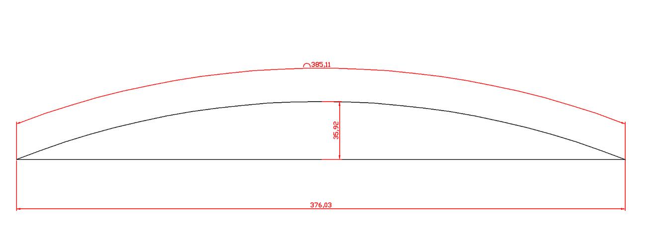 如何测量弯钢弧度,请教数学几何老师