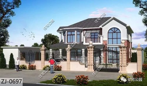 独门独院,20x23米传统乡村别墅