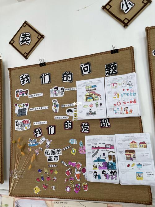 大班《买卖小高手》主题墙_教育_教育_学前教育