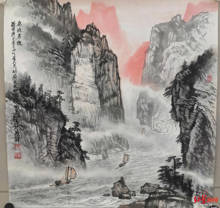 义卖丹青助武汉成都画家已向赴武汉华西医疗队捐7万余元