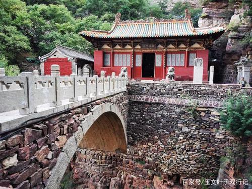 苍岩山福庆寺桥楼殿,《卧虎藏龙》经典取景地