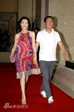 图文:《兔侠传奇》首映-吕薇和林永健