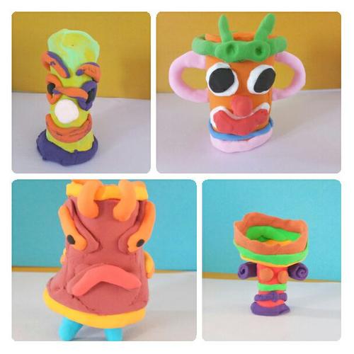 其它 辛老师的美术课――《有人脸的器物》 写美篇   尽管有些作品