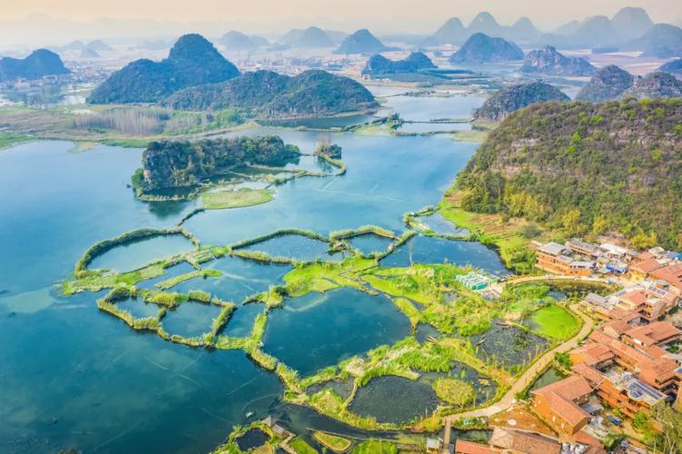 云南文山仙境普者黑,浓墨重彩十里荷花,旅行摄影爱好者的天堂