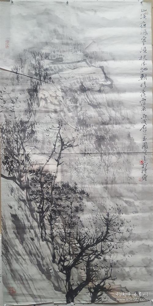 道入画,画格简约高古,主张画道无为,无念为宗的当代文人画家陈玉圃