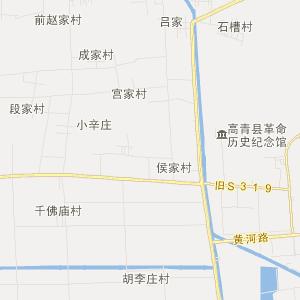 高青县地图_高青县地图全图_高青县地图高清版_淄博市